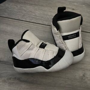 Jordan 11 crib shoes